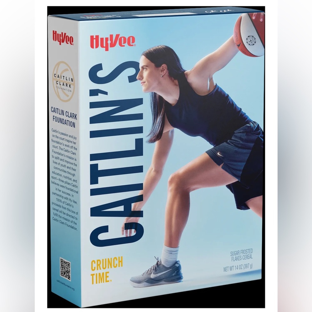 NEW in BOX Hy-Vee Caitlin's Crunch Time Cereal